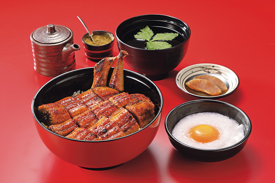 とろ玉うな丼 上