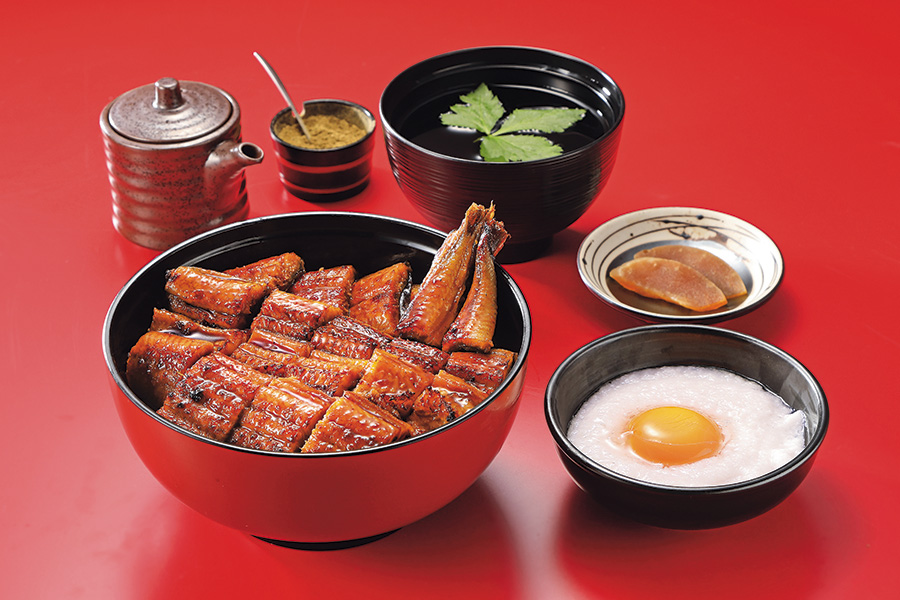 とろ玉うな丼 特上