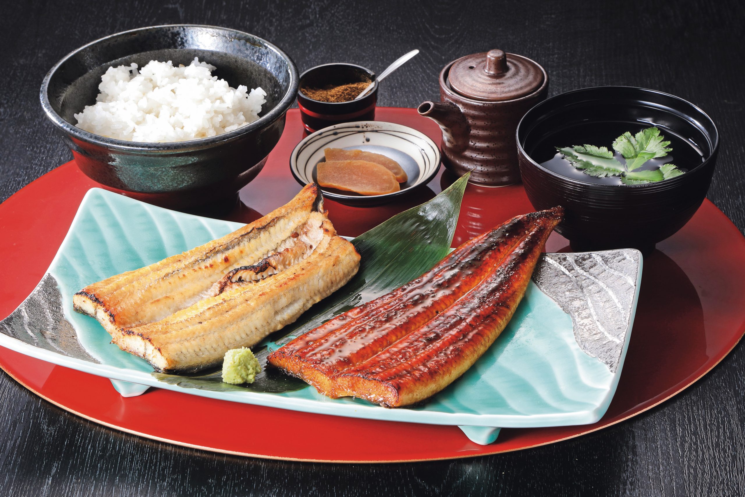 白焼き・蒲焼き御膳